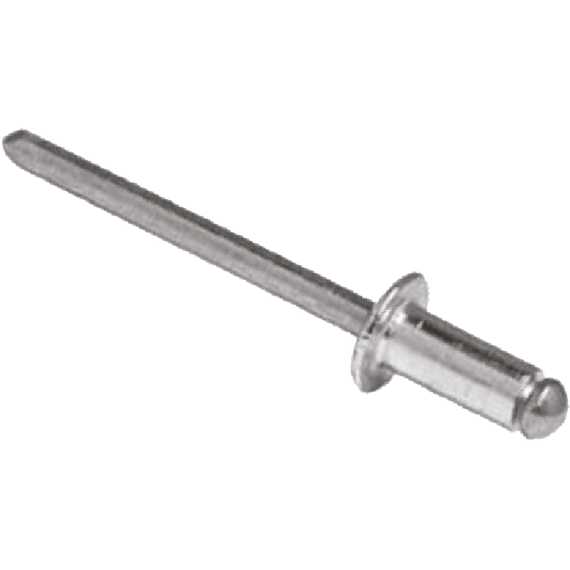 Rivet Alu tete plate 3.2x8 mm