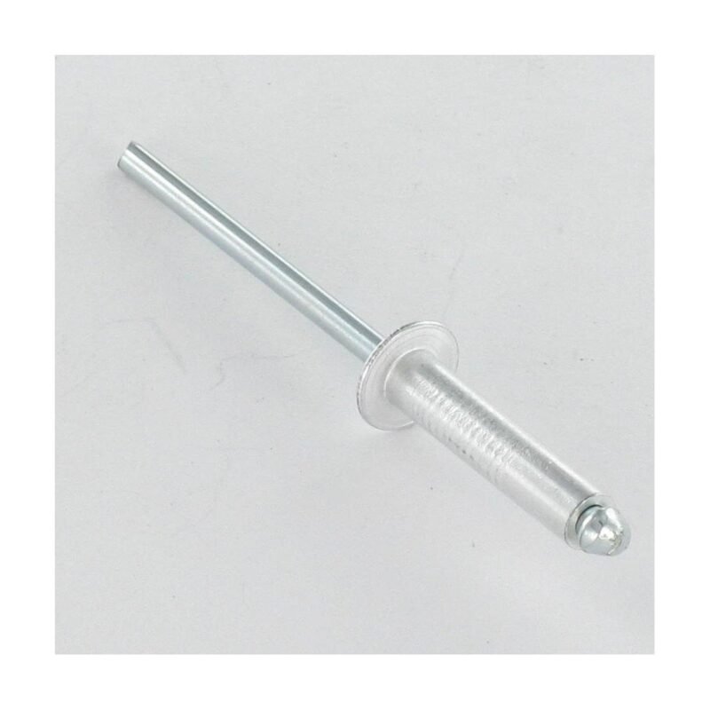 Rivet alu acier multi serrage blanc 3.2x8 mm