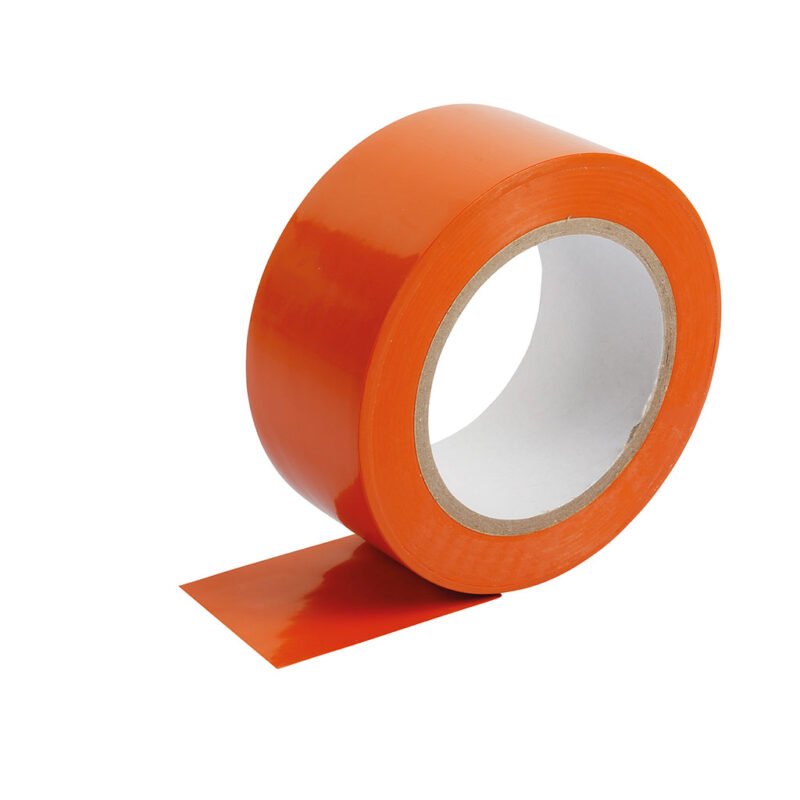 Rouleau adhésif pvc orange multi-usage 25x48